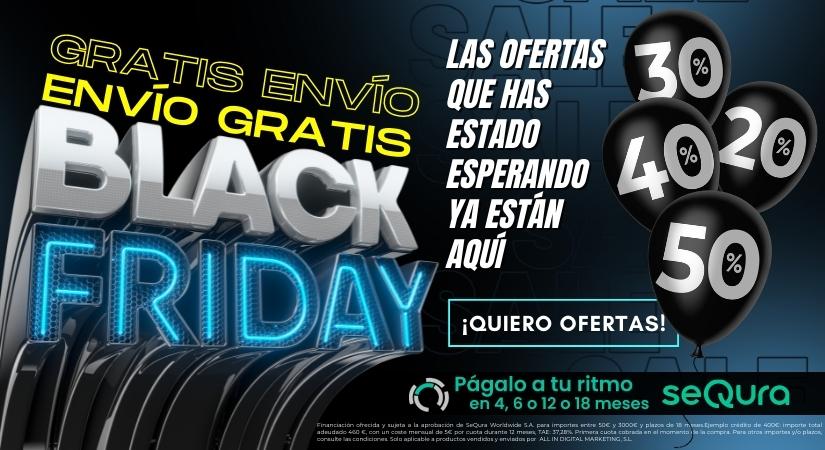 Apuesta todo al negro en el Black Friday de Allzone