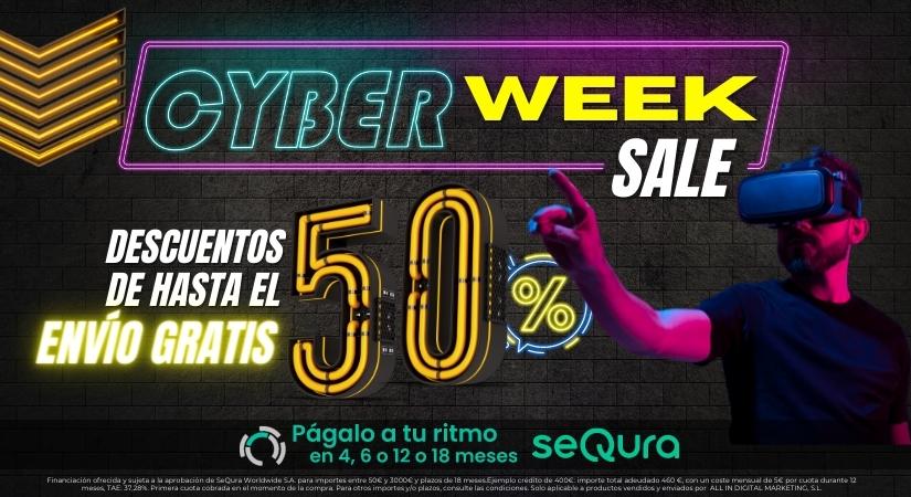 Consigue más descuentos en el CYBER WEEK Consigue más descuentos en el CYBER WEEK
