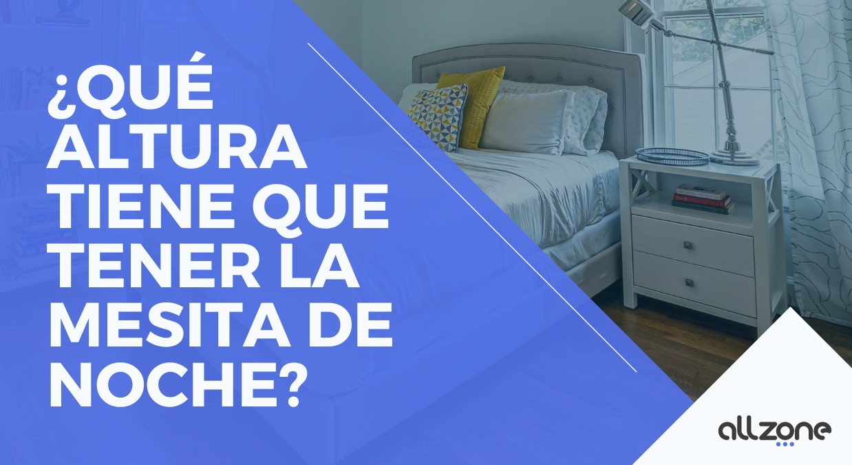 qué altura tiene que tener la mesita de noche qué altura tiene que tener la mesita de noche