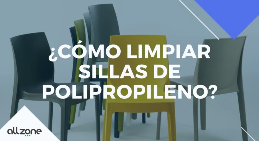 Cómo limpiar sillas de polipropileno