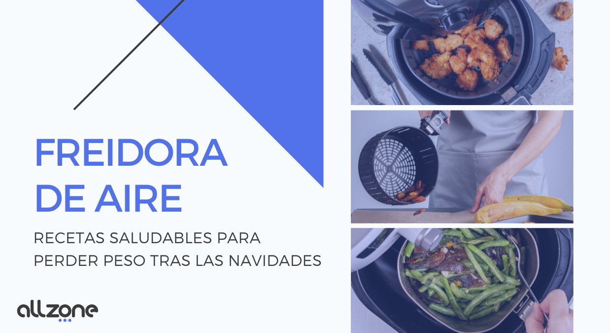 Freidora de aire: recetas saludables para perder peso tras las Navidades