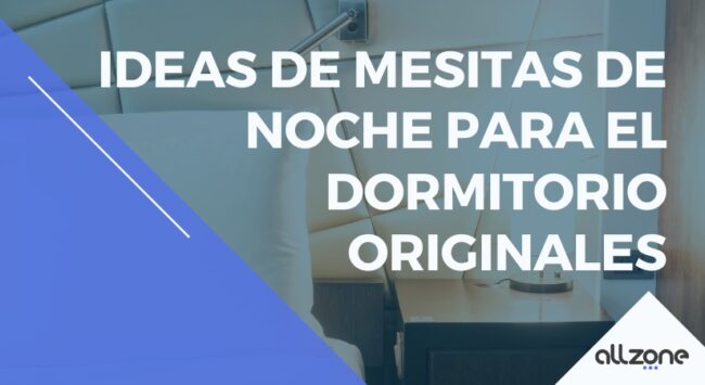 Ideas de mesitas de noche para el dormitorio originales