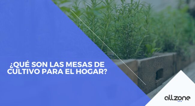 ¿Qué son las mesas de cultivo para el hogar?