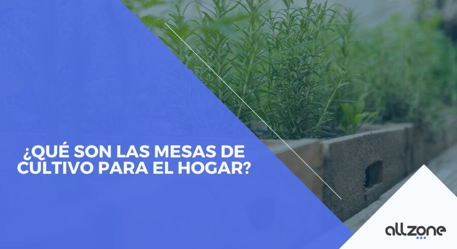 ¿Qué son las mesas de cultivo para el hogar?