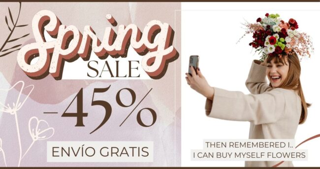 ¡La primavera está en descuento! Aprovecha nuestro SPRING SALE
