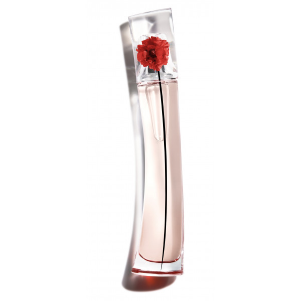 Perfume de flor roja Kenzo para chicas adolescentes.
