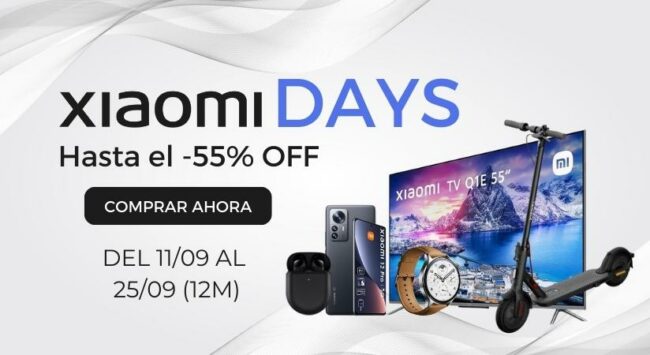 Llegan los Xiaomi Days de Allzone: ¡Grandes descuentos en productos Xiaomi! Llegan los Xiaomi Days de Allzone: ¡Grandes descuentos en productos Xiaomi!