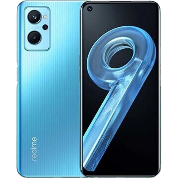Móvil Realme 91 Dual 4GB de color azul.