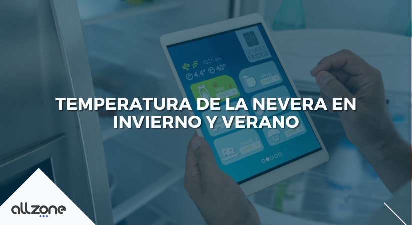 Temperatura de la nevera en invierno y verano