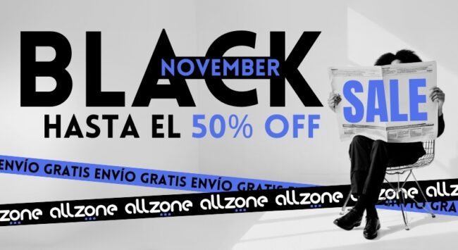 ¡Prepárate para el Black November en AllZone! ¡Prepárate para el Black November en AllZone!