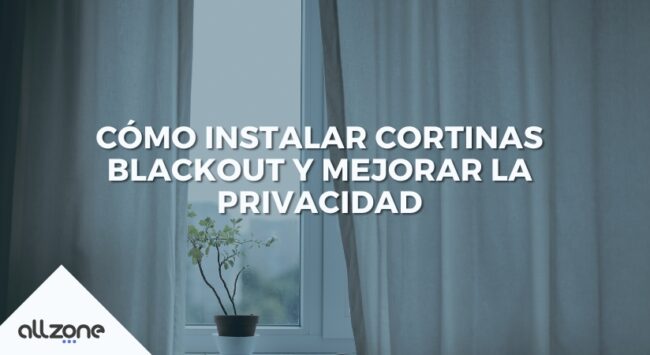 Cómo instalar cortinas blackout y mejorar la privacidad
