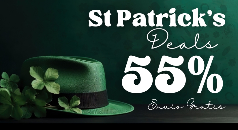¡Celebra St Patrick's Day con nuestras Ofertas Flash!