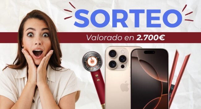 ¡Lote de artículos Apple y Dyson gratis!