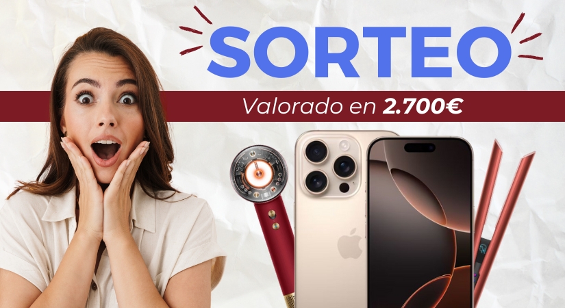 ¡Lote de artículos Apple y Dyson gratis!