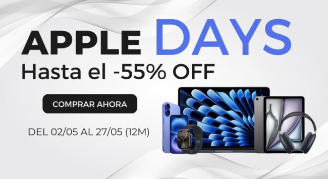 ¡Los Apple Days ya están aquí! Prepárate para ofertas exclusivas