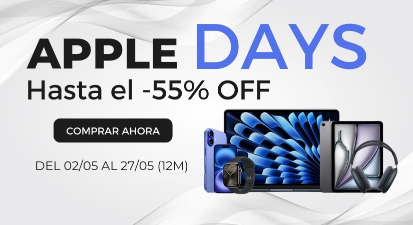 ¡Los Apple Days ya están aquí! Prepárate para ofertas exclusivas