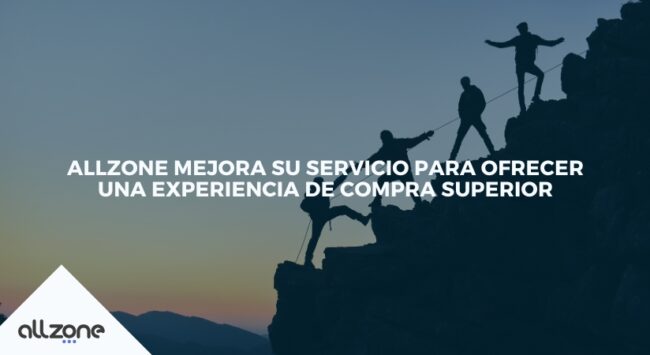Allzone mejora su servicio para ofrecer una experiencia de compra superior