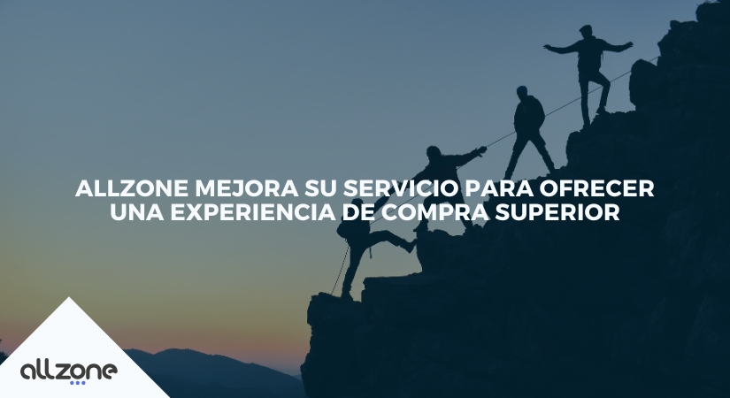 Allzone mejora su servicio para ofrecer una experiencia de compra superior