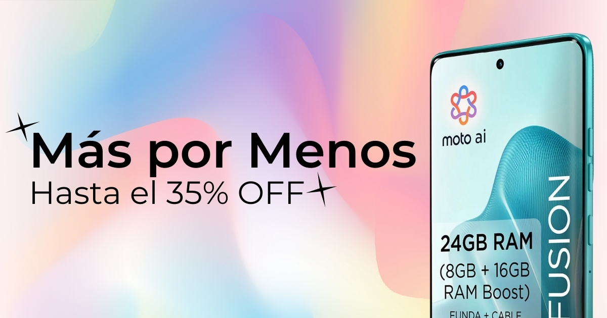 Más por Menos: Tecnología con hasta 35% de descuento Más por Menos: Tecnología con hasta 35% de descuento