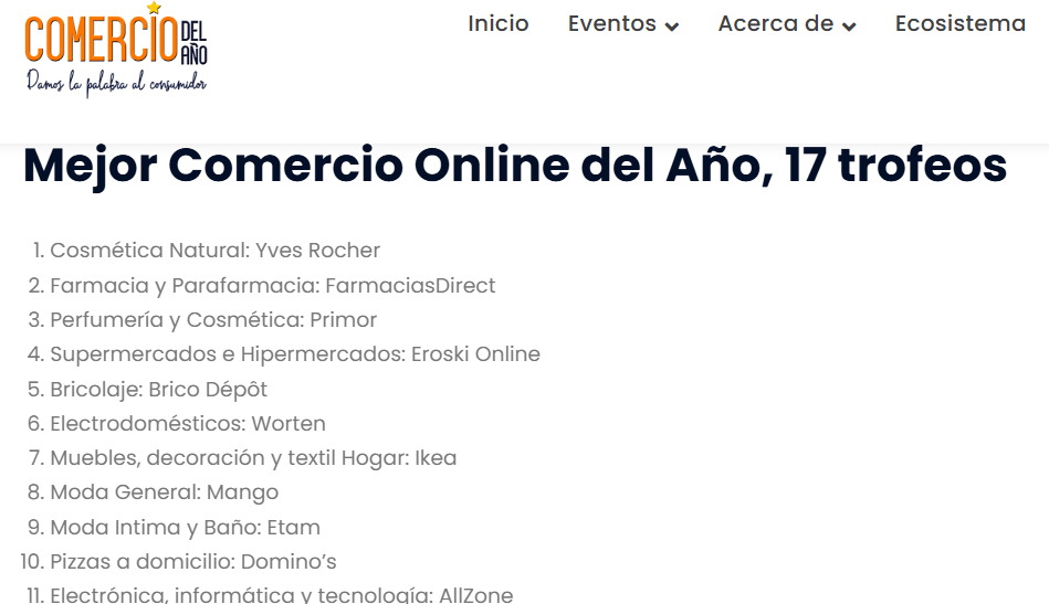 AllZone premios y reconocimientos