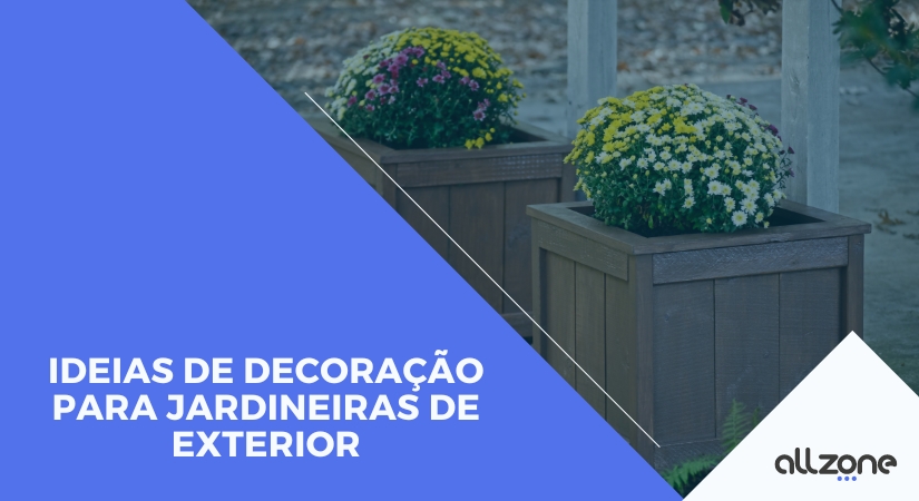 Ideias de decoração para jardineiras de exterior