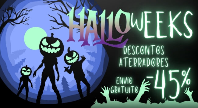 Aproveite o Halloweek: descontos aterradores no AllZone