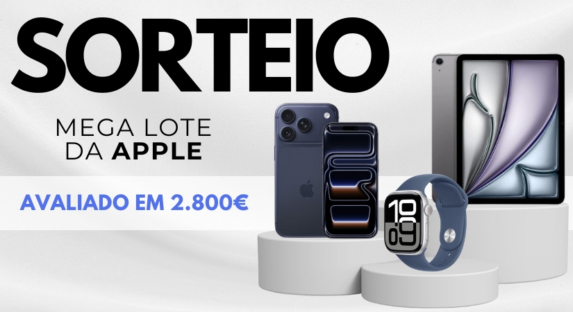 Sorteio Mega Lote da Apple na AllzoneSorteio Mega Lote da Apple na AllzoneSorteio Mega Lote da Apple na Allzone